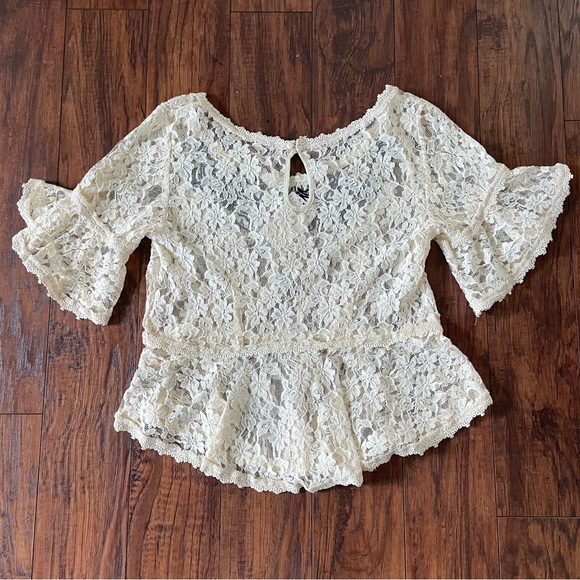 Free People Lace Top - Picture 4 of 16